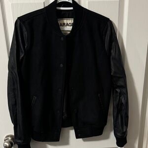 Garage Black Bomber Jacket